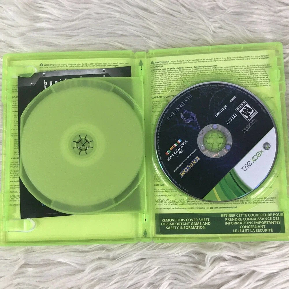 Resident Evil 6 (Microsoft Xbox 360, 2012) game cib complete FAST SHIPPING - Picture 6 of 6